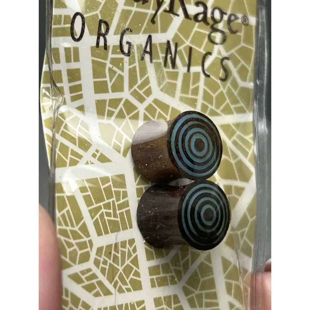 BodyRage Organics Wood Plug 7/16